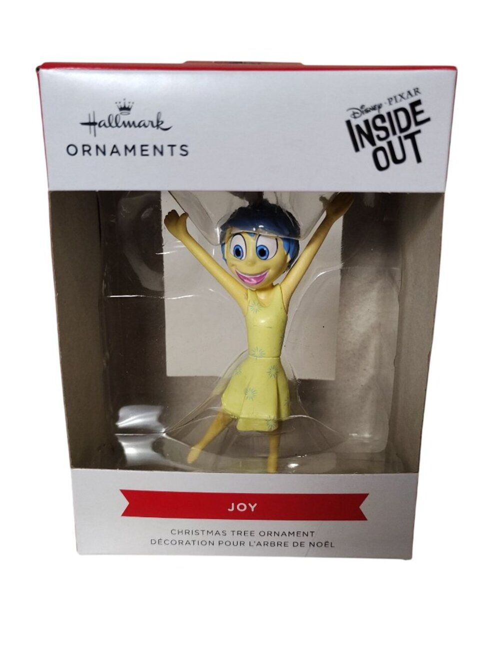 Hallmark Disney Pixar Inside Out Joy Christmas Tree Ornament In Original Box